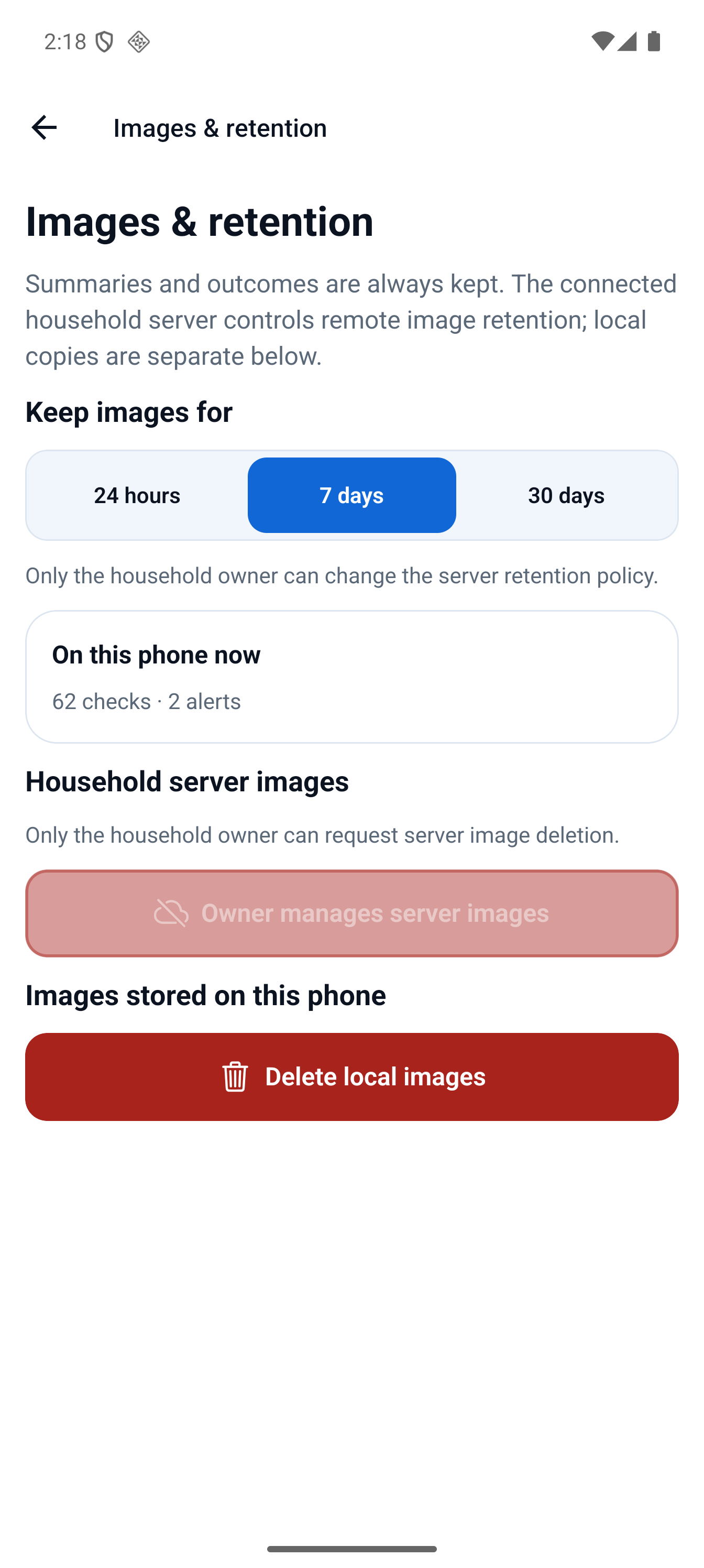 Retention